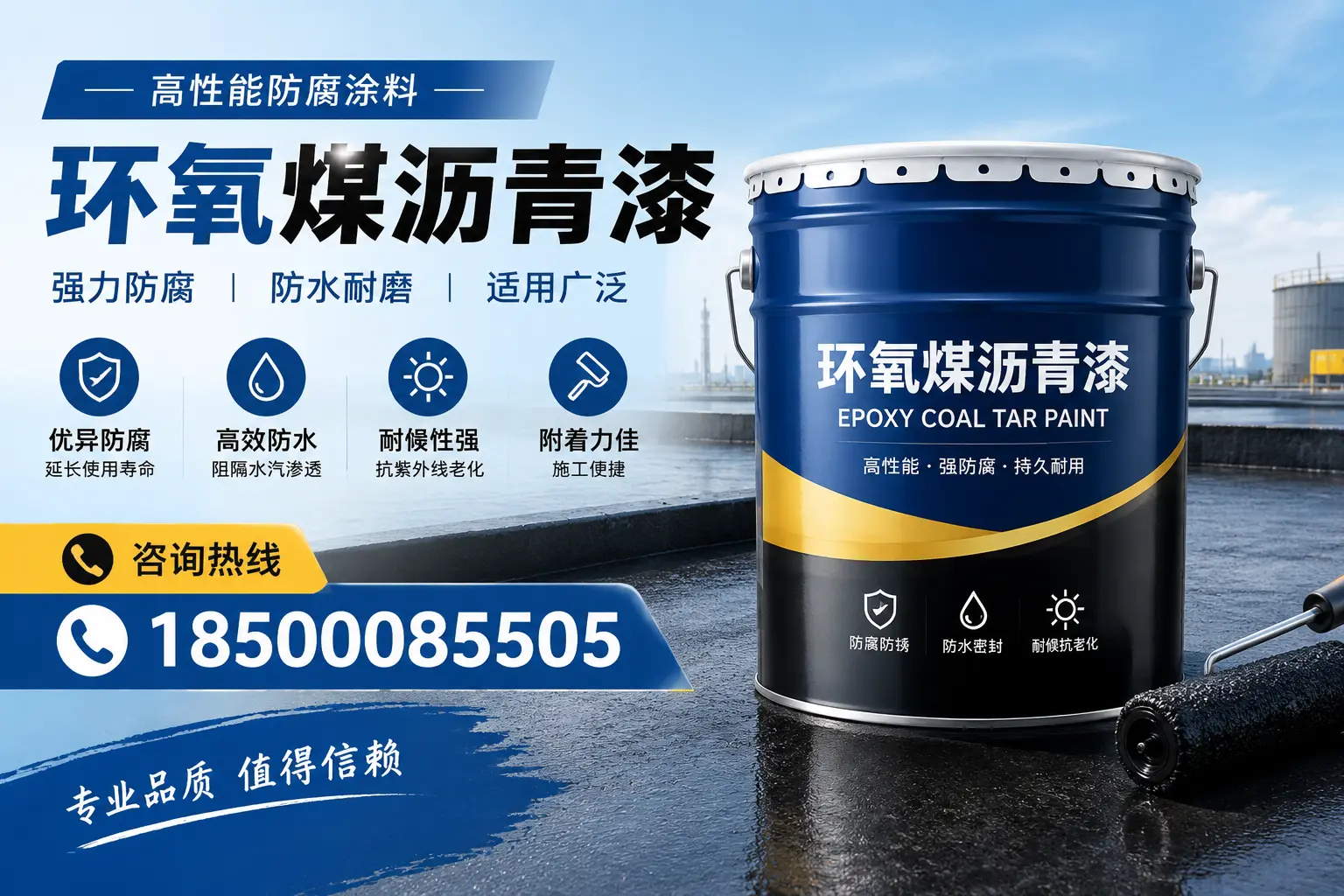 环氧煤沥青漆的主要成分与功能，文山用户深度了解